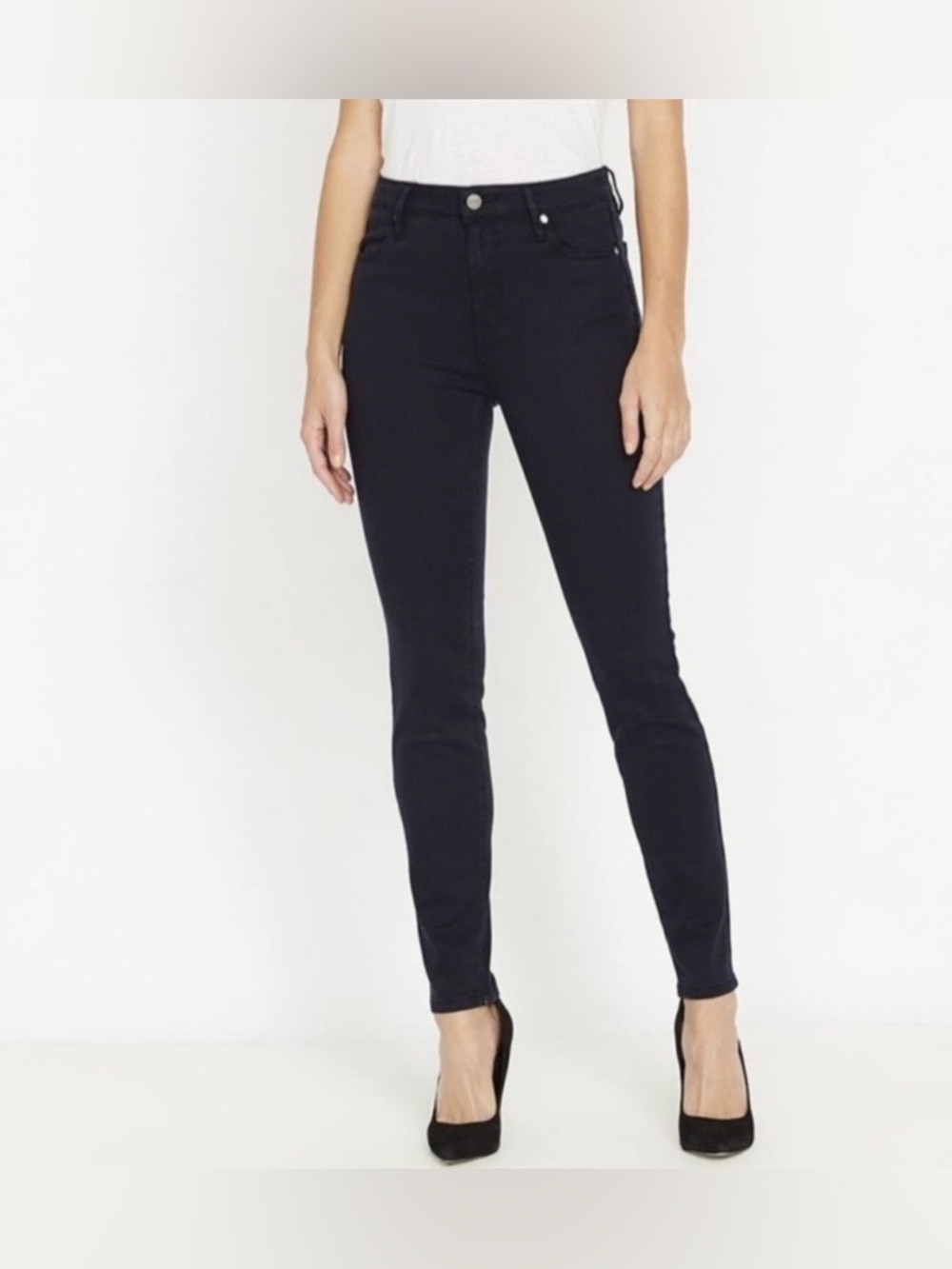 Buffalo David Bitton Royal Skinny Jeans // Dark Wash // 12